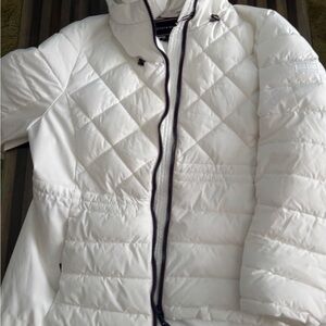 Tommy Hilfiger Women's White Puffer Jacket